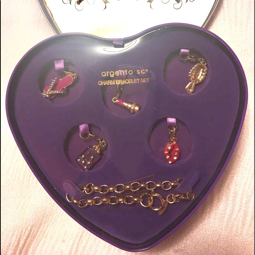 Swarovski Crystal enhanced charm bracelet